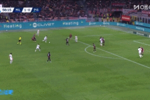 米蘭被扳平！夸德拉多射門擊中德溫特手獲點(diǎn)，親自主罰破門