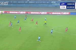 躲不開??！卡多索射門被撲，李提香不慎自擺烏龍，河南1-0浙江
