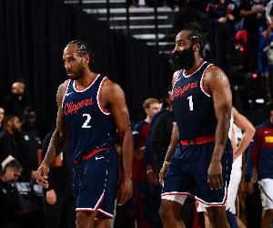 科林斯繼續(xù)替補(bǔ)！快船VS太陽先發(fā)：哈登比爾小卡VS布克狄龍