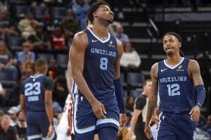 灰熊VS步行者首發(fā)：莫蘭特、波普、韋爾斯、JJJ、蘭代爾