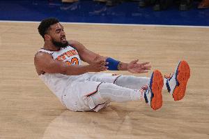 明天尼克斯客場挑戰(zhàn)熱火 唐斯出戰(zhàn)成疑 哈特大概率出戰(zhàn)