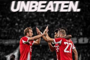 大結(jié)局？拜仁德甲8戰(zhàn)全勝轟30球5分領(lǐng)跑，第2第3僅1負(fù)均是輸拜仁