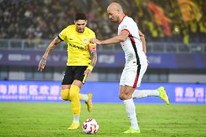 里切利本場有21次解圍，刷新青島西海岸球員單場中超紀(jì)錄