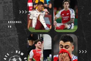 傷情分析師：薩利巴賴斯卡拉菲奧里均無大礙，馬丁內(nèi)利最多缺2周