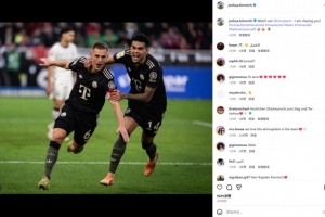 打入賽季首球，基米希社媒調(diào)侃：凱恩小心了，我要追上你了