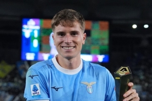 遠(yuǎn)射制勝！巴什奇當(dāng)選拉齊奧1-0尤文全場最佳球員