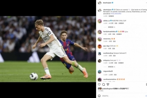 赫伊森社媒曬照：國家德比勝利屬于我們，令人難忘的比賽！