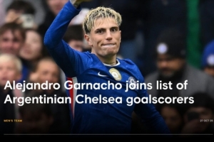 曾為切爾西進(jìn)球的阿根廷球員：貝隆、克雷斯波在列，加納喬第6人