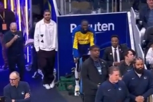 有的是力氣沒用完！六犯離場的追夢場邊狂蹬自行車