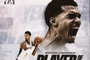 文班亞馬：相比周最佳 球隊(duì)三場(chǎng)勝利沒有敗績才是我專注的目標(biāo)