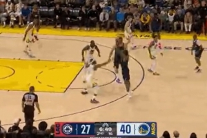 反擊開(kāi)始？保羅推轉(zhuǎn)換拋傳小卡 后者三分利落出手直接命中