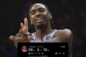 場均37.5分8.3助！美記：馬克西有沒有可能再拿一次最快進(jìn)步獎(jiǎng)？