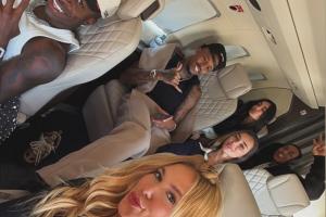 心情好！國(guó)家德比后維尼修斯帶著女友，與米利唐夫婦在摩納哥度假