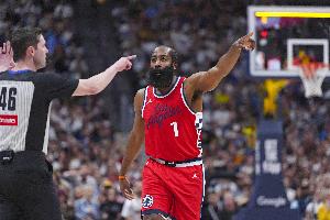 近10個(gè)月首次！哈登上一次單場(chǎng)1助攻 在2024年12月31日慘敗馬刺時(shí)