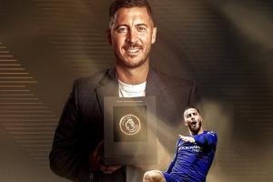 官方：34歲阿扎爾入選英超名人堂，效力切爾西352場(chǎng)110球兩奪英超