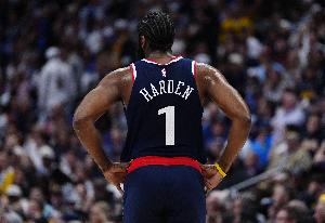 哈登上半場0助攻 個人2019年以來首次！