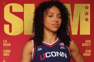 明年就打WNBA！佩奇女友阿奇-福德當(dāng)選新一期SLAM雜志封面！