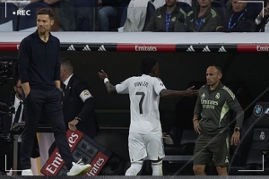 六臺記者：阿隆索對維尼修斯的道歉感到非常滿意