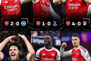 誰能打爆這條防線？阿森納豪取各項賽事8連勝，10月6場比賽全零封