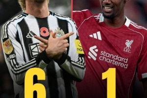 伊薩克加盟利物浦后僅1球入賬，替代者沃爾特馬德為紐卡已打進(jìn)6球