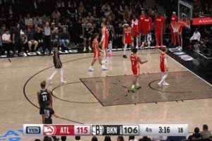 提前打卡！波津被托馬斯造防守犯規(guī)6犯離場 本場貢獻14分6板7助