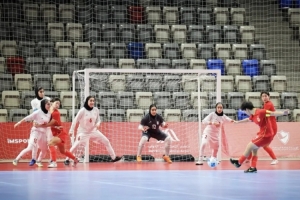 巴林亞青會五人制足球女子組落幕，中國隊決賽不敵伊朗隊收獲銀牌