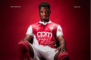 加盟后9場(chǎng)進(jìn)6球！摩納哥曬海報(bào)，祝賀法蒂23歲生日快樂