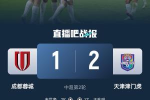 老對手！蓉城本賽季聯(lián)賽4負(fù)，分別是遭河南和天津津門虎雙殺