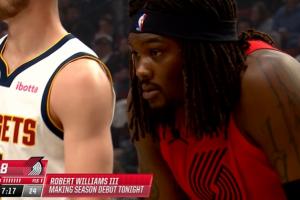 復(fù)出了！克林根連續(xù)三分不中 首節(jié)7分半羅威替換上場(chǎng)迎來賽季首秀