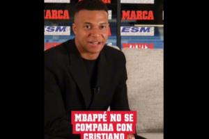 能否超越C羅？姆巴佩：C羅是皇馬標桿和第一人 我希望走自己的路