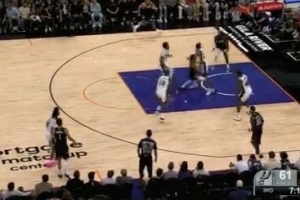 探囊取物！瑞安-鄧恩拋傳輸送炮彈 馬威垂直上升雙手空接暴扣