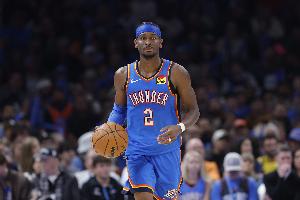 MVP實力！亞歷山大場均33.6分5.1板5.9助1.1斷1.1帽 雷霆7勝0負(fù)