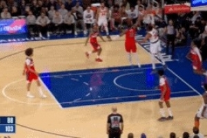 就像過(guò)馬路！唐斯輕松突破送單臂大劈扣