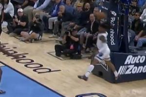 投……投名狀？??莫蘭特救球“助攻”杜蘭特絲滑三大步暴扣！