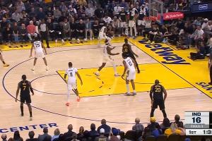 ??殘陣就這么難打？殘陣步行者一波10-0反超勇士！