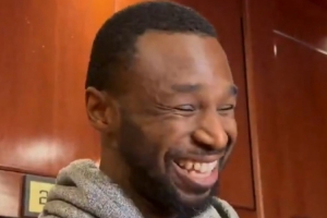 笑開花了！維金斯談絕殺回合：我完全空了 接到球就往里扣