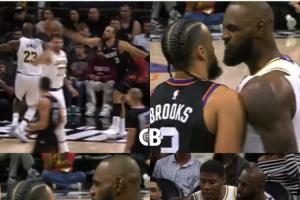 要我怎么冷靜？詹姆斯暴怒原因：狄龍故意撥球砸他肩膀??