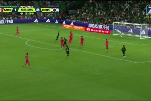 墨西哥絕平韓國(guó)！AC米蘭中鋒S-希門尼斯弧頂一腳兜射破門！