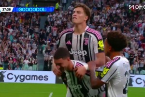 這球太帥了！伊爾迪茲貼地斬世界波，尤文再度領(lǐng)先國米！