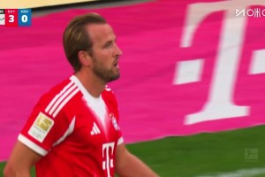 拜仁3-0領(lǐng)先漢堡！格納布里造點(diǎn)凱恩主罰點(diǎn)球破門！