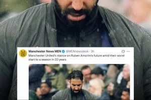 不下課！曼晚：阿莫林帥位無實質(zhì)性威脅，這“令人不可思議”