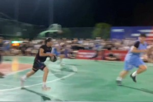 確定沒有加倍速嗎？？第一次看女生下快攻只用了3秒??????