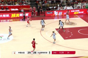 得分跟喝水一樣簡單！張子宇掩護后順下接球輕松上空籃！