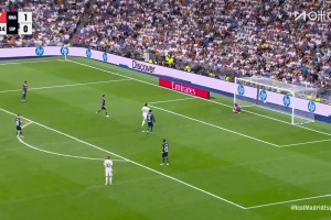 姆總也來一腳世界波！姆巴佩禁區(qū)外原地擺腿遠射破門