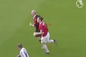 ??裁判惹怒魯尼！魯尼用一腳逆天世界波驚呆裁判！