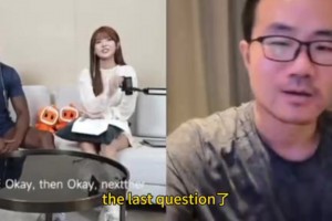 笑死！徐靜雨問追夢杜蘭特在勇士的地位，追夢頻頻拿毛巾擦汗??