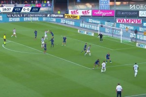 羅本式進球！小孔塞桑右路內(nèi)切貼地斬破門！尤文1-0領(lǐng)先維羅納！