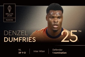 2025年金球獎(jiǎng)排名第25位！ 丹澤爾-鄧弗里斯