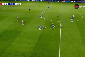 林肯城1-0領(lǐng)先！切爾西后場失誤被斷，斯特基單刀破僵