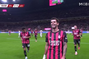 米蘭3-0鎖定勝局！福法納傳中助攻，普利西奇替補破門建功！